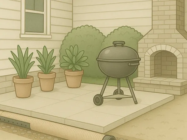Hardscapes and landscaping