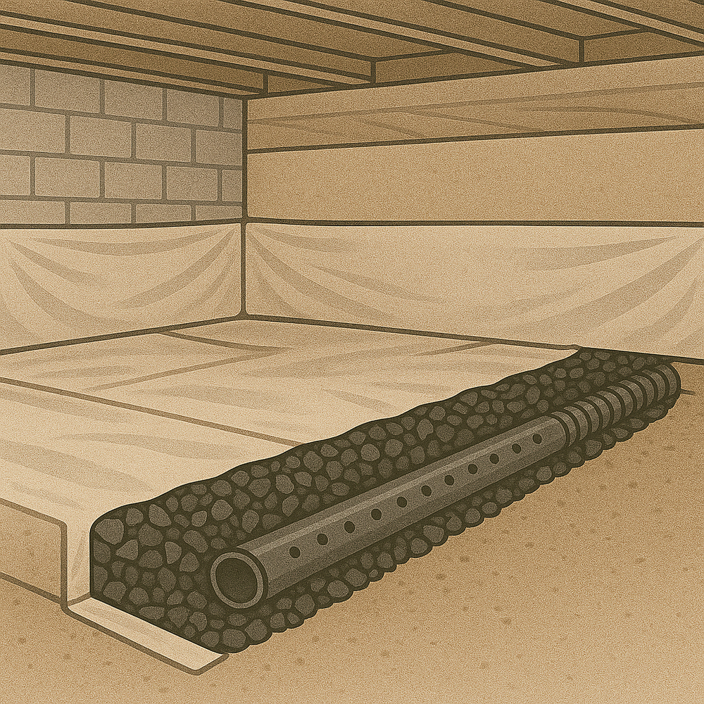 Crawl Space Drainage